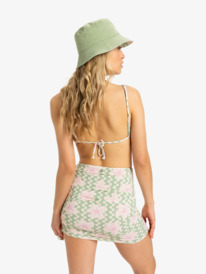 8 Coconut Sunset - Minifalda de Playa para Mujer Verde ERJX603443 Roxy