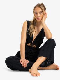 3 Sintra Moonlight - Strand Jumpsuit voor Dames Black ERJX603446 Roxy