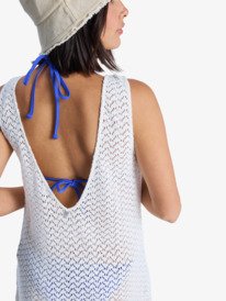 4 Playa Mood - Strandjurk voor Dames White ERJX603455 Roxy