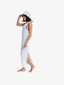 1 Playa Mood - Strandjurk voor Dames White ERJX603455 Roxy