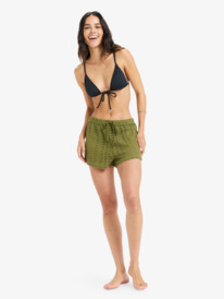 2 Sunnies On - Beachshorts für Frauen Grün ERJX603458 Roxy