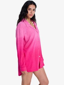 1 Ocean Gradient - Strand-Hemdkleid f&uuml;r Frauen Rosa ERJX603490 Roxy