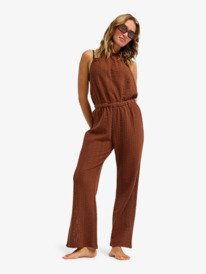 3 Luna Feeling - Beachy Jumpsuit for Women Brown ERJX603497 Roxy