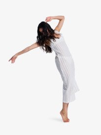 3 Moana Story - Vestido maxi de croch&eacute; para Mulher Beige ERJX603501 Roxy