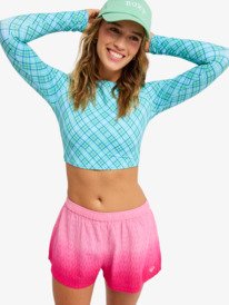 0 Ocean Gradient - Beach Shorts for Women Pink ERJX603505 Roxy