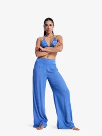 3 Along The Sunset - Beach Pants for Women Blue ERJX603509 Roxy