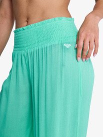 2 Along The Sunset - Strandbroek voor Dames Green ERJX603509 Roxy