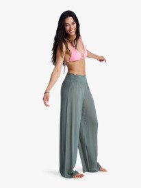 1 Along The Sunset - Strandbroek voor Dames Green ERJX603509 Roxy