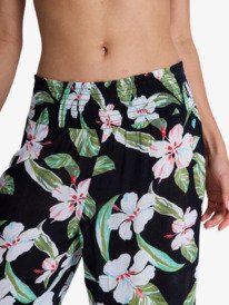 2 Along The Sunset - Strandbroek voor Dames Black ERJX603510 Roxy