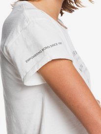 2 Never Under I - T-Shirt for Women White ERJZT05074 Roxy