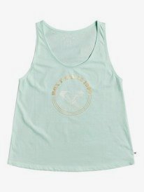 0 Closing Party - Organic Vest Top for Women Green ERJZT05120 Roxy