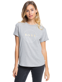0 Epic Afternoon - Organic T-Shirt for Women Grey ERJZT05122 Roxy
