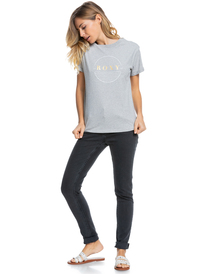 2 Epic Afternoon - Organic T-Shirt for Women Grey ERJZT05122 Roxy