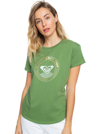 0 Epic Afternoon - Camiseta con tejido orgánico para Mujer Verde ERJZT05123 Roxy