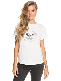 0 Epic Afternoon - Camiseta con tejido orgánico para Mujer Blanco ERJZT05123 Roxy