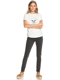 2 Epic Afternoon - Camiseta con tejido orgánico para Mujer Blanco ERJZT05123 Roxy