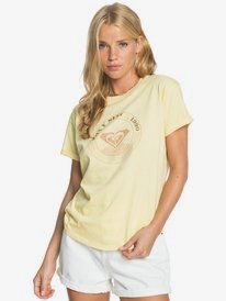 0 Epic Afternoon - Nachhaltiges T-Shirt für Frauen Gelb ERJZT05123 Roxy