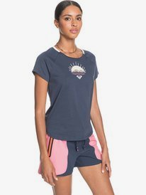 1 Smiley Days - Organic Sports Top for Women  ERJZT05129 Roxy