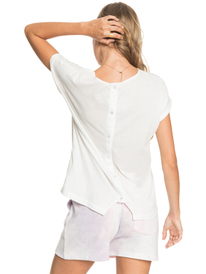 3 Summertime Happiness - Maglietta da Donna White ERJZT05140 Roxy