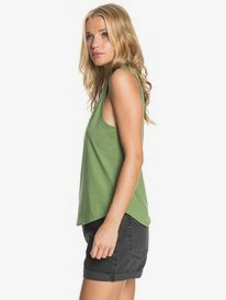 1 Finally Feel Good - Débardeur pour Femme Vert ERJZT05141 Roxy
