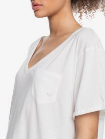 2 Playing Again - Camiseta para Mujer Blanco ERJZT05191 Roxy