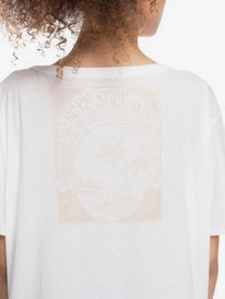 3 Playing Again - Camiseta para Mujer Blanco ERJZT05191 Roxy