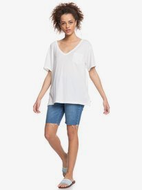 4 Playing Again - Camiseta para Mujer Blanco ERJZT05191 Roxy