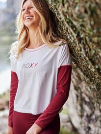 0 Soul Fever Blues - Long Sleeve Sports Top for Women  ERJZT05246 Roxy