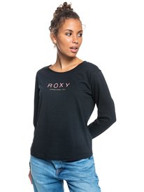 0 Loving Clouds - Longsleeve für Frauen Schwarz ERJZT05265 Roxy
