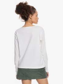 3 Loving Clouds - Camiseta de Manga Larga para Mujer Blanco ERJZT05265 Roxy