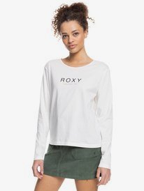 0 Loving Clouds - Camiseta de Manga Larga para Mujer Blanco ERJZT05265 Roxy