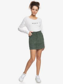 2 Loving Clouds - Camiseta de Manga Larga para Mujer Blanco ERJZT05265 Roxy