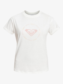 5 Epic Afternoon - Short Sleeve T-Shirt for Women White ERJZT05323 Roxy
