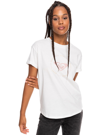 0 Epic Afternoon - Short Sleeve T-Shirt for Women White ERJZT05323 Roxy
