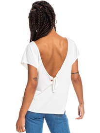 7 Women - T-Shirt für Frauen Weiss ERJZT05327 Roxy