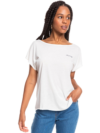 3 Women - T-Shirt für Frauen Weiss ERJZT05327 Roxy