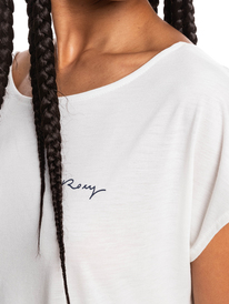 5 Women - T-Shirt für Frauen Weiss ERJZT05327 Roxy