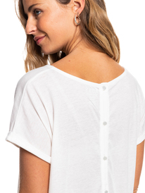 4 Summertime Happiness - T-shirt manches courtes pour Femme  ERJZT05343 Roxy