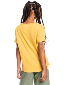 4 Oceanaholic - T-shirt manches courtes pour Femme Jaune ERJZT05354 Roxy