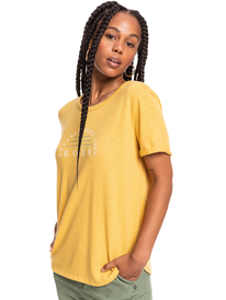1 Oceanaholic - T-shirt manches courtes pour Femme Jaune ERJZT05354 Roxy