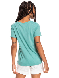 4 Chasing The Swell - Short Sleeve T-Shirt for Women Blue ERJZT05363 Roxy