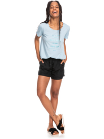 3 Chasing The Swell - T-Shirt für Frauen Blau ERJZT05363 Roxy