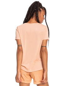 4 Chasing The Swell - Short Sleeve T-Shirt for Women Brown ERJZT05363 Roxy
