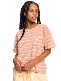0 Winter Moon - T-shirt manches courtes pour Femme  ERJZT05364 Roxy