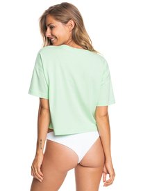 4 Earth Day - Biologisch Kort T-shirt voor Dames  ERJZT05384 Roxy