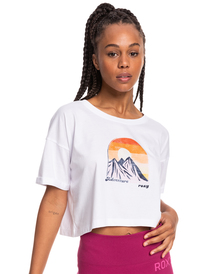 0 Cloud Atlas - Short Sleeve T-Shirt for Women White ERJZT05391 Roxy