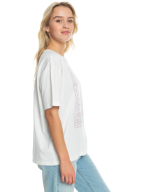 3 Barrel Day - T-Shirt für Frauen Weiss ERJZT05410 Roxy