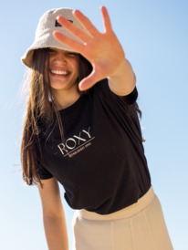0 Noon Ocean - Camiseta Orgánica para Mujer Negro ERJZT05424 Roxy