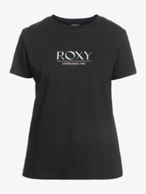 5 Noon Ocean - Camiseta Orgánica para Mujer Negro ERJZT05424 Roxy