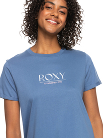 2 Noon Ocean - Organic T-Shirt for Women Blue ERJZT05424 Roxy